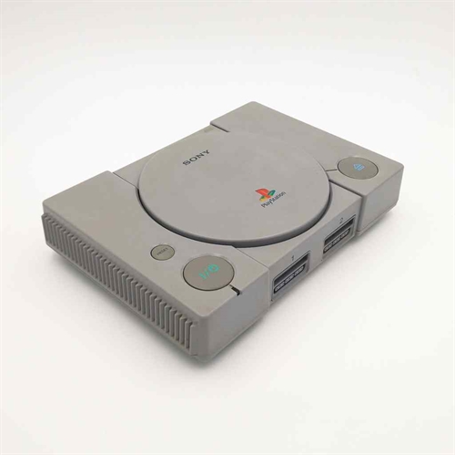 Playstation 1 Konsol (PSX) - Grå - Original Controller - SNR C2405589 (B Grade) (Genbrug)